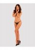 Celia Noir crotchless thong  M/L